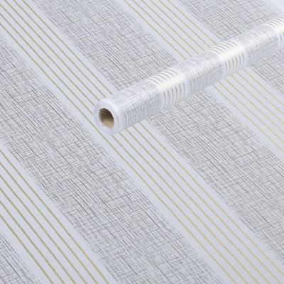 Flipkart SmartBuy Vinyl Abstract White Wallpaper(L x W: 300 cm x 40 cm)