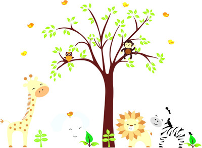 Decoration Designs 67 cm Creatick Studio Red Color Branch Wall Sticker (CSHMS0122L) Self Adhesive Sticker(Pack of 1)