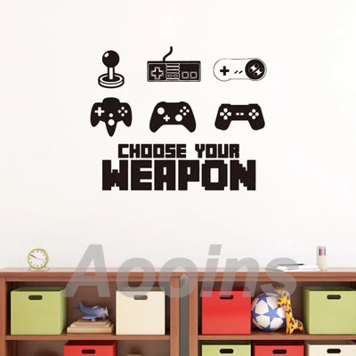 SnappyVinyl 42 cm Game Controller Self Adhesive Sticker(Pack of 1)