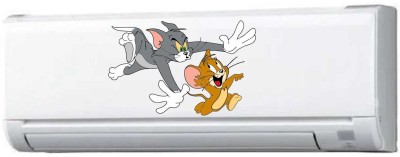 Azan Creation 38 cm tom and jerry AC STICKER Self Adhesive Sticker(Pack of 1)