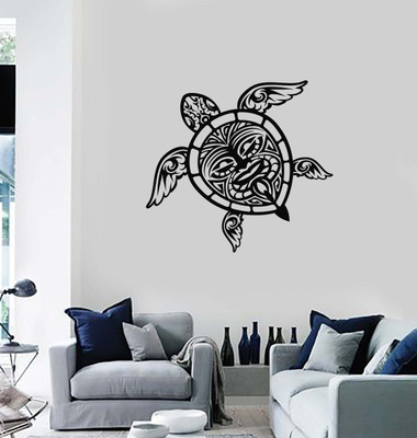 SnappyVinyl 27 cm Tribal Pattern Ocean Nautical Self Adhesive Sticker(Pack of 1)