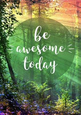 Brightwall 18 cm Trendy Waterproof Decorative Sticker for Wall, Laptop, Bike, Car, Mobile & Home Removable Sticker(Pack of 1)