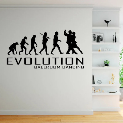 Xskin 57 cm Dancer , Wall Stickers Home Decor Waterproof Wall Decals Self Adhesive Sticker(Pack of 1)