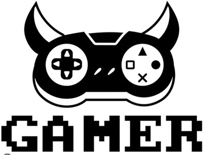 SnappyVinyl 42 cm game joystick Self Adhesive Sticker(Pack of 1)