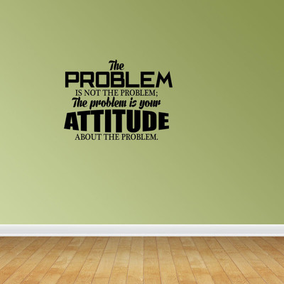 marvellous 70 cm m_theproblemsarenotmulti Self Adhesive Sticker(Pack of 1)