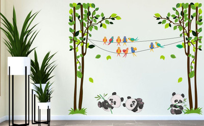 Brightwall 98 cm Trendy Waterproof Decorative Sticker for Wall, Laptop, Bike, Car, Mobile & Home Self Adhesive Sticker(Pack of 1)