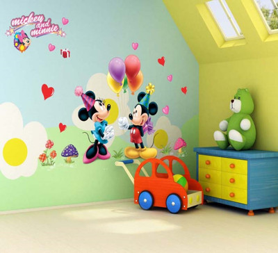 JAAMSO ROYALS 50 cm cartoon Removable Sticker(Pack of 1)