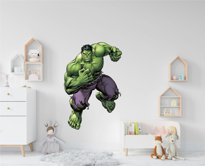 SHAH CREATION 70 cm print craft cartoon wall sticker Self Adhesive Sticker(Pack of 1)