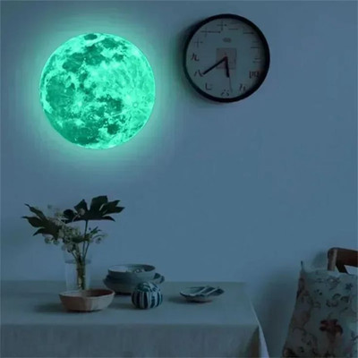 SixBro 26 cm Magical Starry Night Glow In The Dark Space SKy Stars Wall Stickers Glow in the Dark Sticker(Pack of 5)