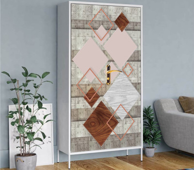 Crative Design 78 inch Armirah sticker wallpaper for almirh waterproof almirah sticekr sirxe 40x78 Self Adhesive Sticker(Pack of 1)