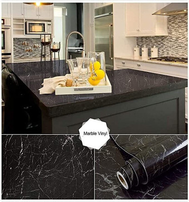 EVANSHIIIMPEX 60 cm BLACKMWPEI 011K-GKI1 Self Adhesive Sticker(Pack of 1)