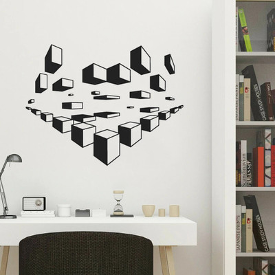 Xskin 42 cm Geometric Pattern Self Adhesive Sticker(Pack of 1)