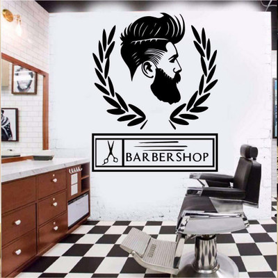 stylishdecor 60 cm m...newmensalon Self Adhesive Sticker(Pack of 1)