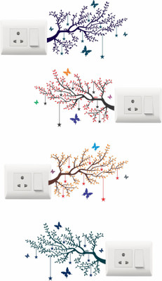 KgnDesigns 29 cm KDS_DSSW282 Self Adhesive Sticker(Pack of 1)