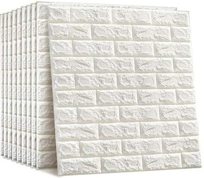 Diseno Vinyl Abstract White Wallpaper(L x W: 77 cm x 70 cm)