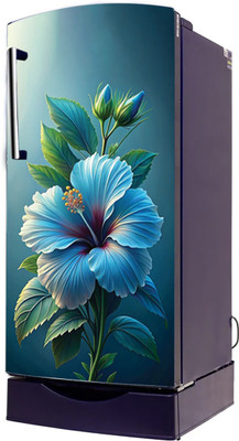 Asprintsolution 49 inch Fridge Sticker single door waterproof sticker decal sticker size 24x49 inch Self Adhesive Sticker(Pack of 1)