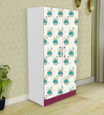 Creative Print Solution 177.8 cm Victoria Design Almirah Sticker size 30x70 inch Self Adhesive Sticker(Pack of 1)