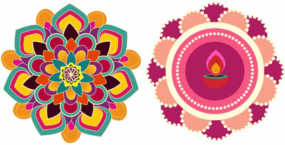 SHOPGLOW 30 cm STICKER266AS146 H266 Removable Sticker(Pack of 2)