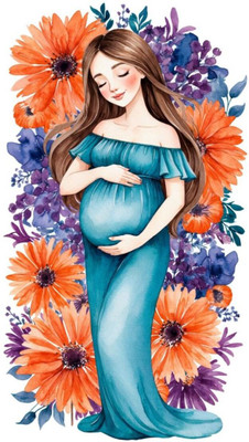 zocket 45 cm Sticker for Living Room 146 Self Adhesive Sticker(Pack of 1)