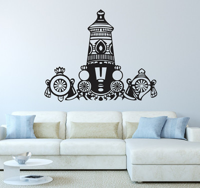 WALLDECORS 60.96 cm GOD BALAJI IMAGE Self Adhesive Sticker(Pack of 1)