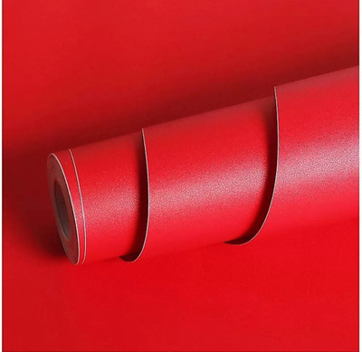 RoyalDecore 300 cm RD-520 RED-3M Self Adhesive Sticker(Pack of 1)