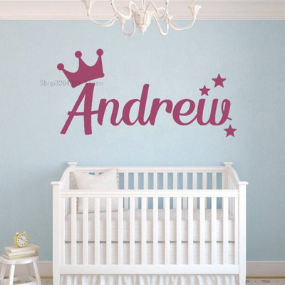 Xskin 36 cm Custom Name Wall Stickers Self Adhesive Sticker(Pack of 1)