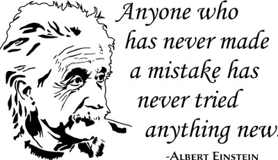Nazry 60 cm ALBERT EINSTEIN QUOTES Self Adhesive Sticker(Pack of 1)