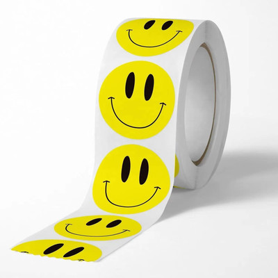 MANAKI ENTERPRISE 25 cm Smiley Stickers Self Adhesive Sticker(Pack of 1)