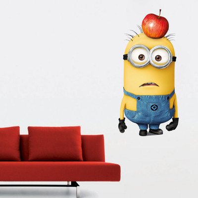 Epithet Studio 69 cm Minions Decorative Wall Sticker Self Adhesive Sticker(Pack of 1)