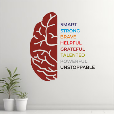 decorplusdecal 18 inch Motivational Wall Decal motivational sticker Self Adhesive Sticker(Pack of 0)