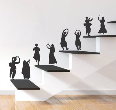 Wallzone 40 cm Classical Dance Removable Sticker(Pack of 1)