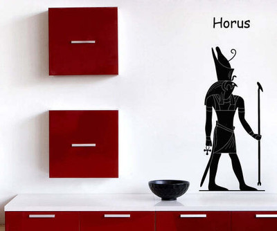 Xskin 20 cm Ancient Egyptian God Self Adhesive Sticker(Pack of 1)