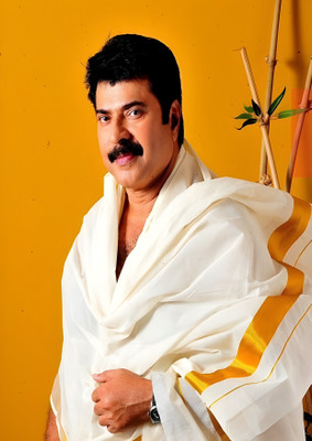 Dumdic 30 cm Nice Costume Mammooty A4 Strong Self Adhesive Sticker(Pack of 1)