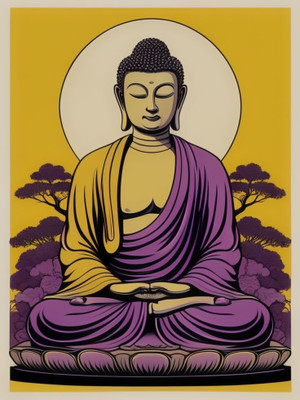 ZEN TREK 45 cm PL 413 Self Adhesive Sticker(Pack of 1)