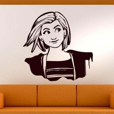 Xskin 40 cm Jodie Whittaker Doctor Who Portrait Self Adhesive Sticker(Pack of 1)