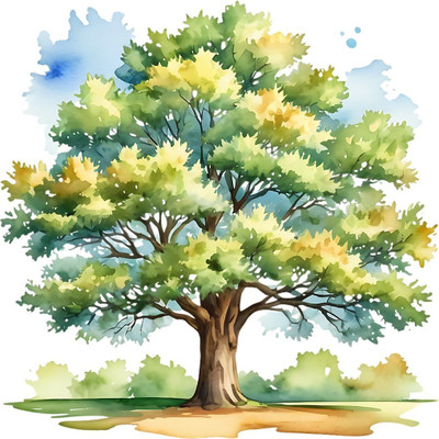 SoFFXia 18 inch Trendy Design Tree Wall Sticker For Living Room, Home Decorative, Hall ED_1376 Self Adhesive Sticker(Pack of 1)