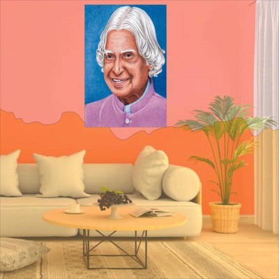 Decoar Nirmal 18 cm Dr a.p.j abdul kalam wall sticker size(12x18cm) Self Adhesive Sticker(Pack of 1)