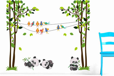 Walldecor 116.84 cm NEW STICKERS878BS124 H88 Removable Sticker(Pack of 1)