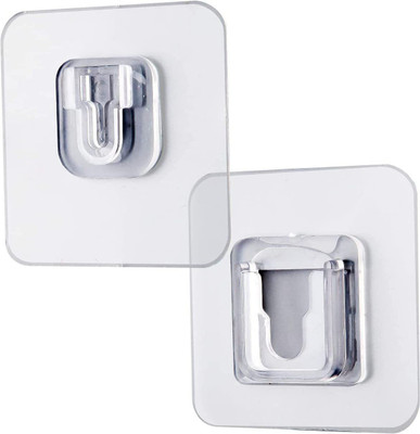 RadhaTex Pack of 10 Pairs Adhesive Interlocking Male Female Wall Hooks for Hangingx10.349 Hook 10(Pack of 1)