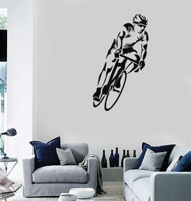 Xskin 27 cm Bike Race Cycling Self Adhesive Sticker(Pack of 1)