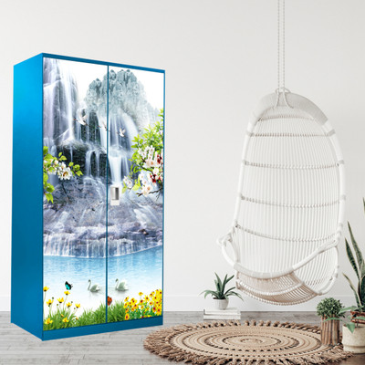 WallDaddy 213 cm WDST-WhiteWaterfall Self Adhesive Sticker(Pack of 1)