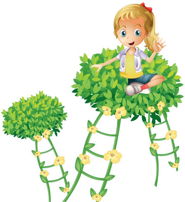 Littlebuds 70 cm Kids Removable Sticker(Pack of 1)