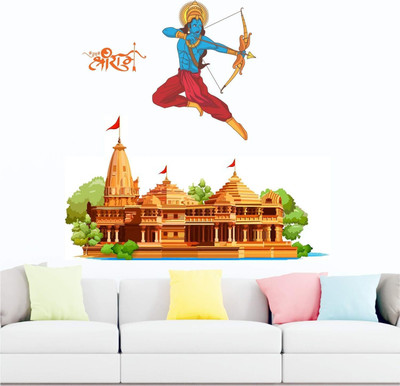 ZEN TREK 45 cm SH204 Self Adhesive Sticker(Pack of 1)