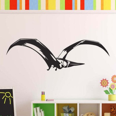 Xskin 59 cm Pterodactyl Dinosaur Wall Sticker Self Adhesive Sticker(Pack of 1)