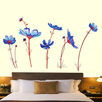 walkart 1 cm kurinji flower design Removable Sticker(Pack of 1)