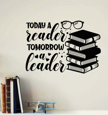 Xskin 27 cm Book Store Library Reader Leader Self Adhesive Sticker(Pack of 1)
