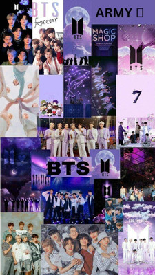 Khetal 16.5 inch BTS A3 size non tearable sticker Self Adhesive Sticker(Pack of 1)