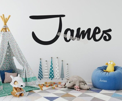 Xskin 60 cm Personalized Custom Name wall Sticker Self Adhesive Sticker(Pack of 1)