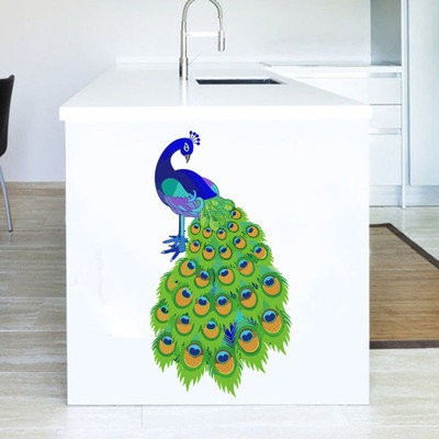 Flipkart SmartBuy 30 cm Beautiful Peacock Self Adhesive Sticker(Pack of 1)
