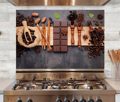 Epithet Studio 76 cm Choclate Waterproof Self Adhesive Sticker(Pack of 1)